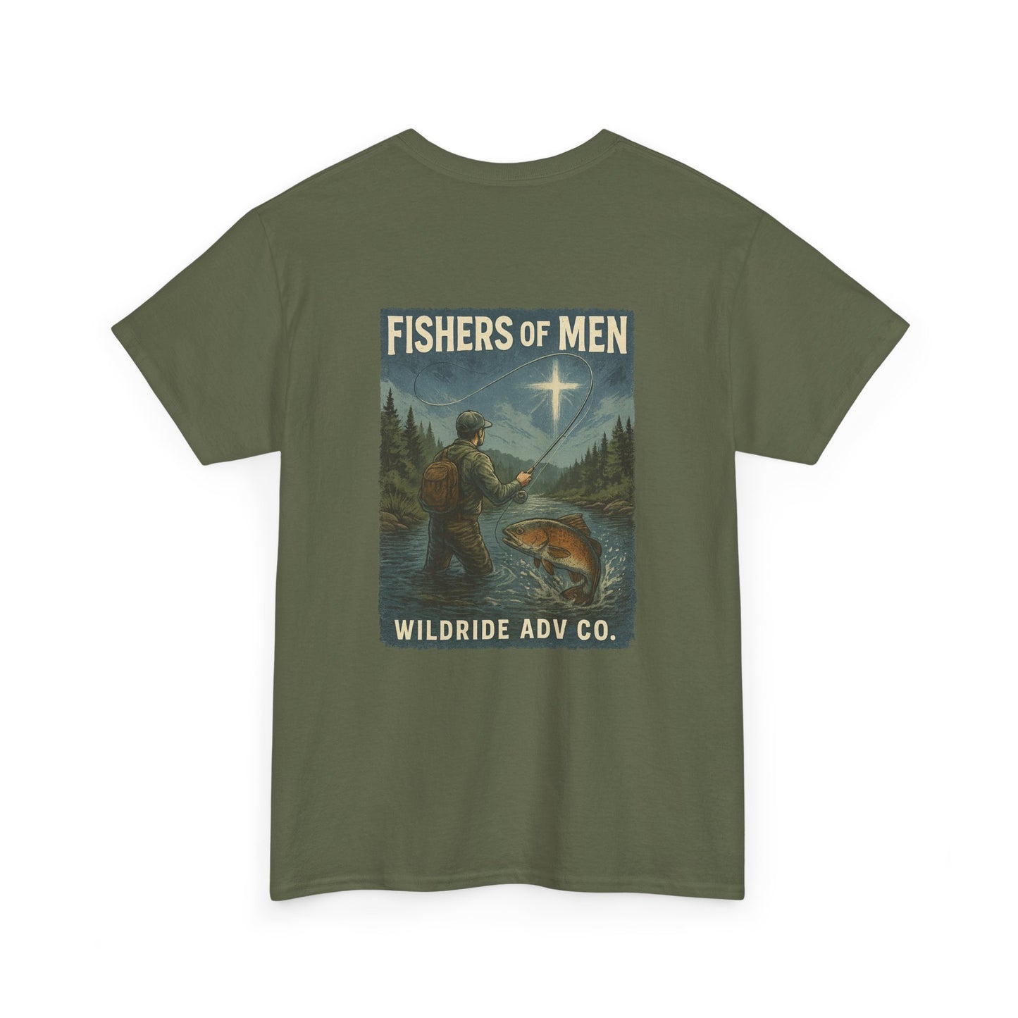 Fisher of Men - Faith-Inspired Fishing Tee