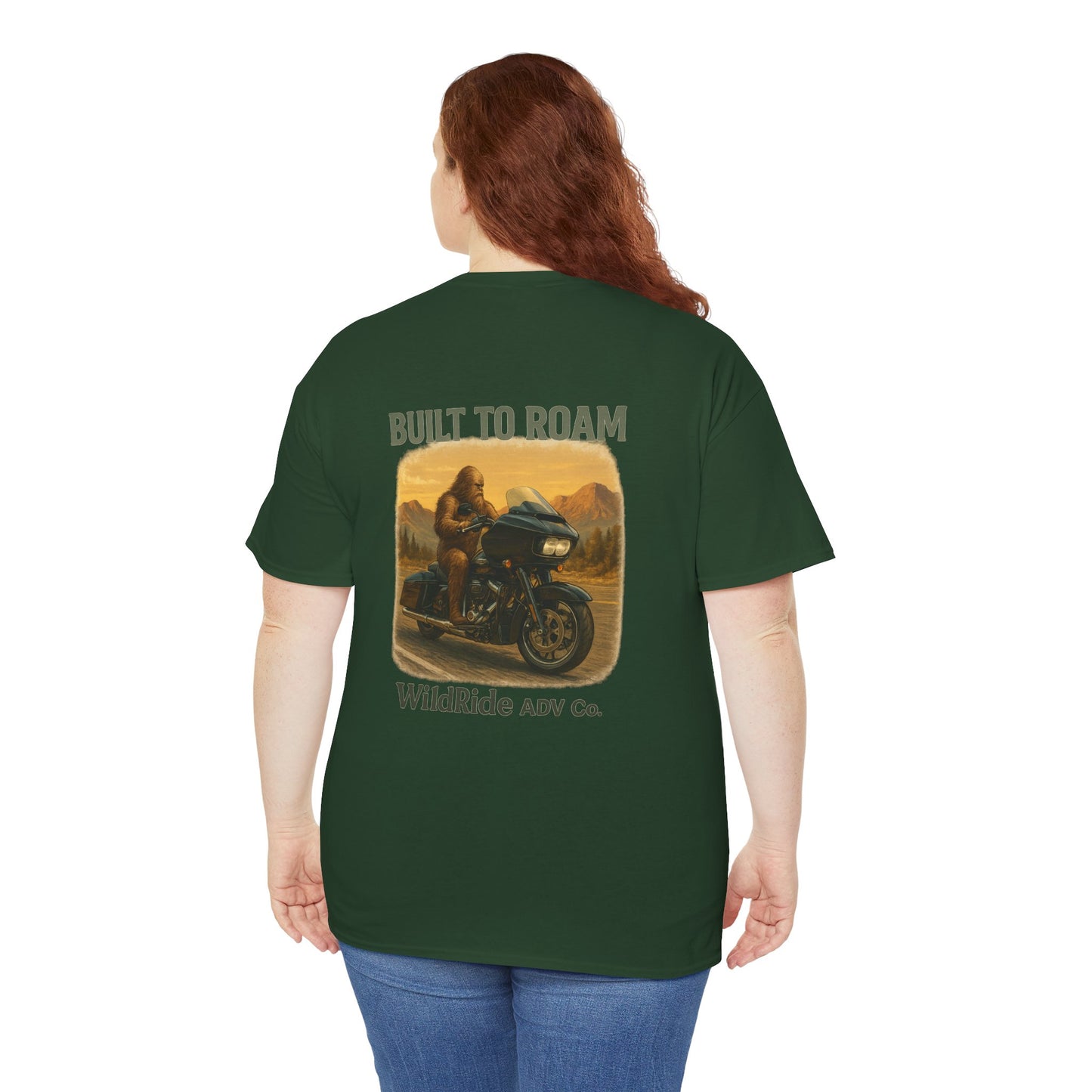 Built to Roam Tee, Motorcycle Graphic Tee