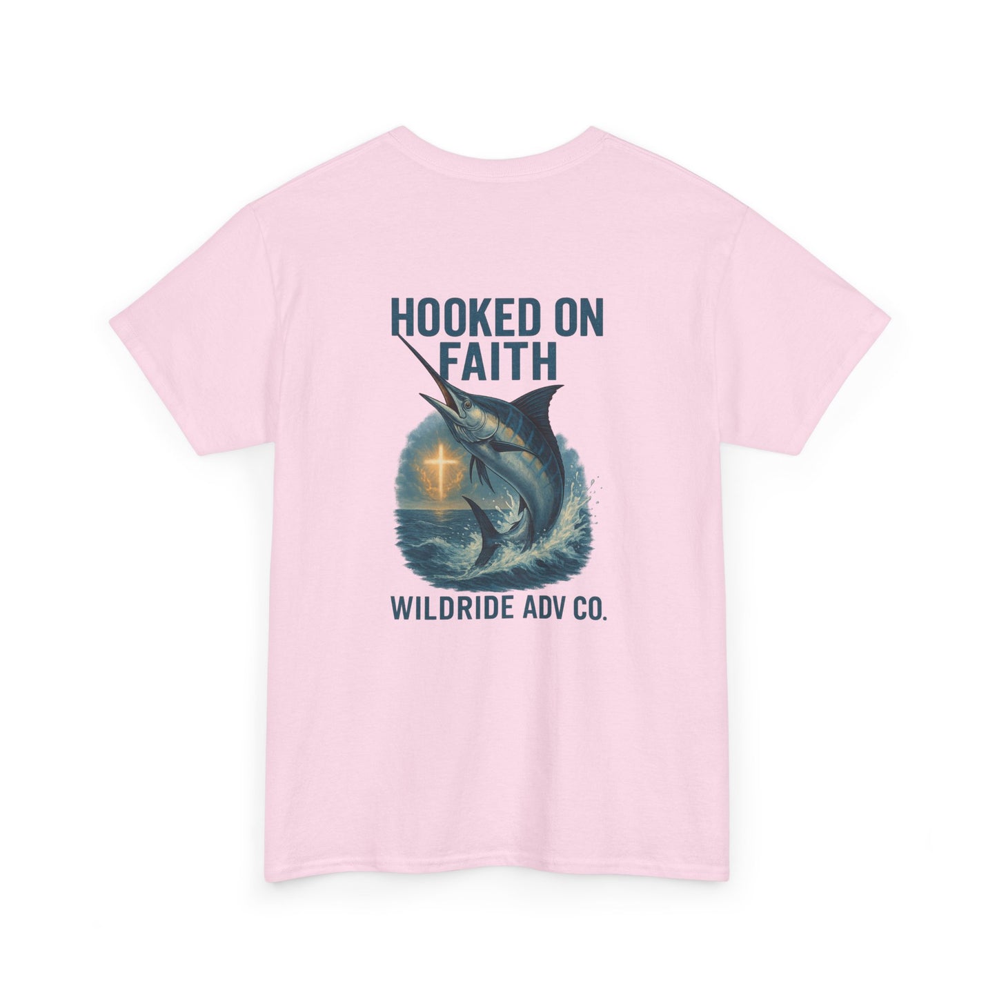 Hooked on Faith Marlin Fishing Tee