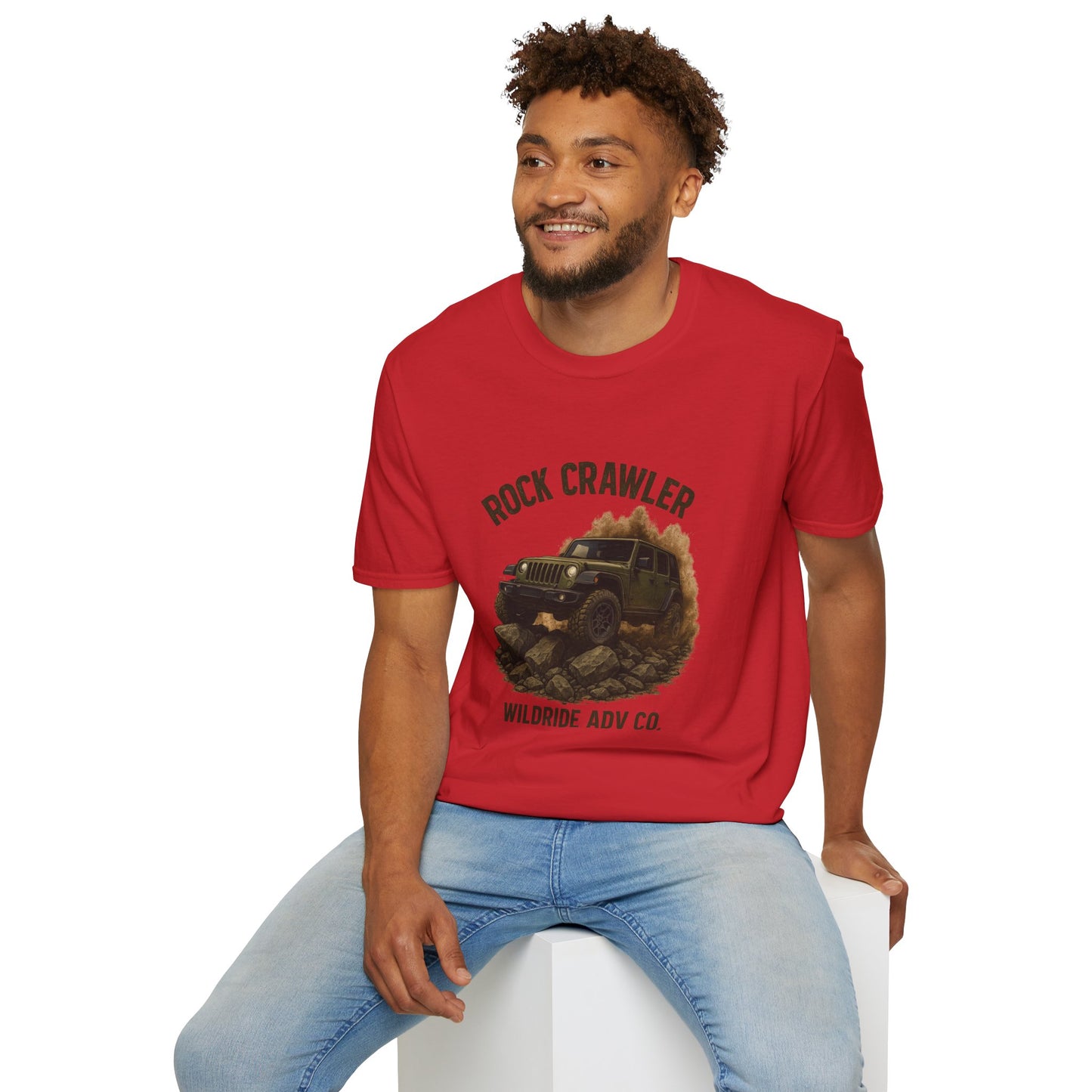T-Shirt - Rock Crawler Jeep Design - WildRide ADV Co