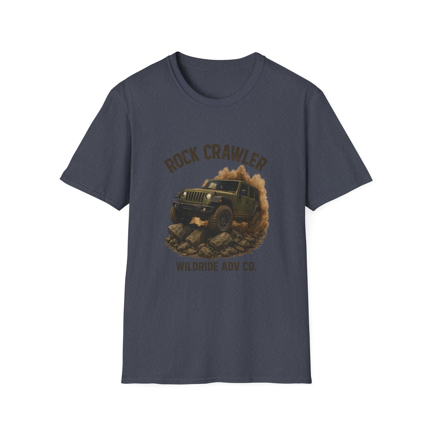T-Shirt - Rock Crawler Jeep Design - WildRide ADV Co