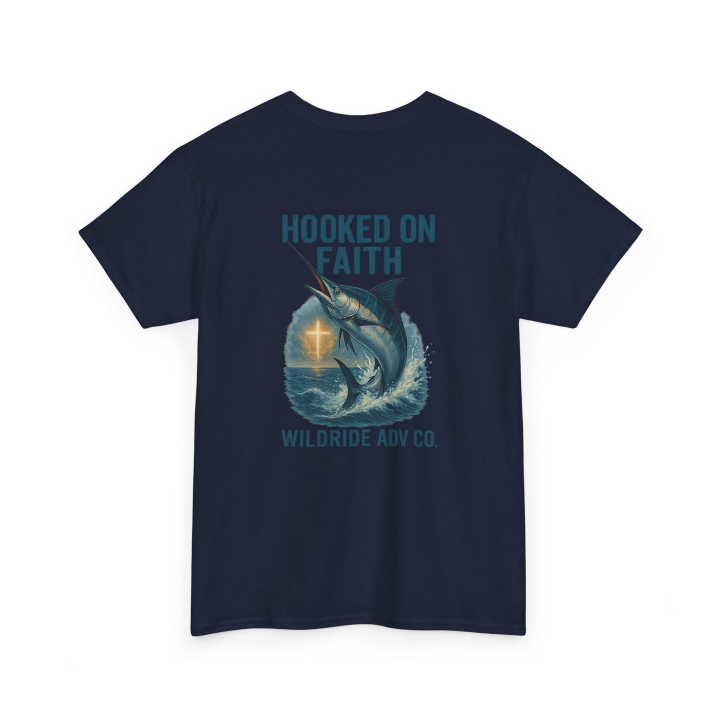 Hooked on Faith Marlin Fishing Tee