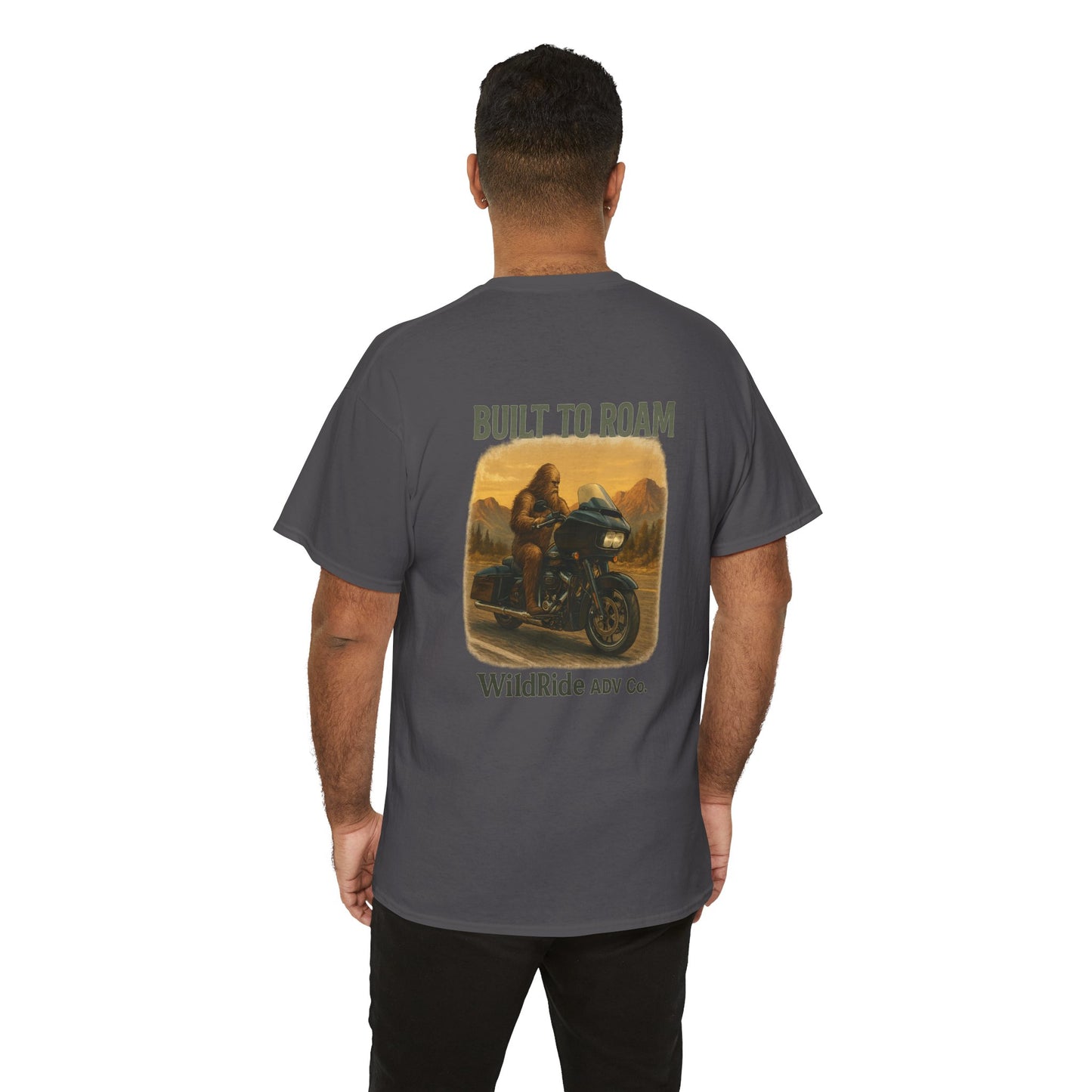 Built to Roam Tee, Motorcycle Graphic Tee