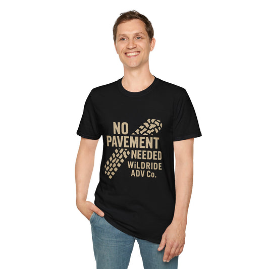 No Pavement Needed Softstyle T-Shirt