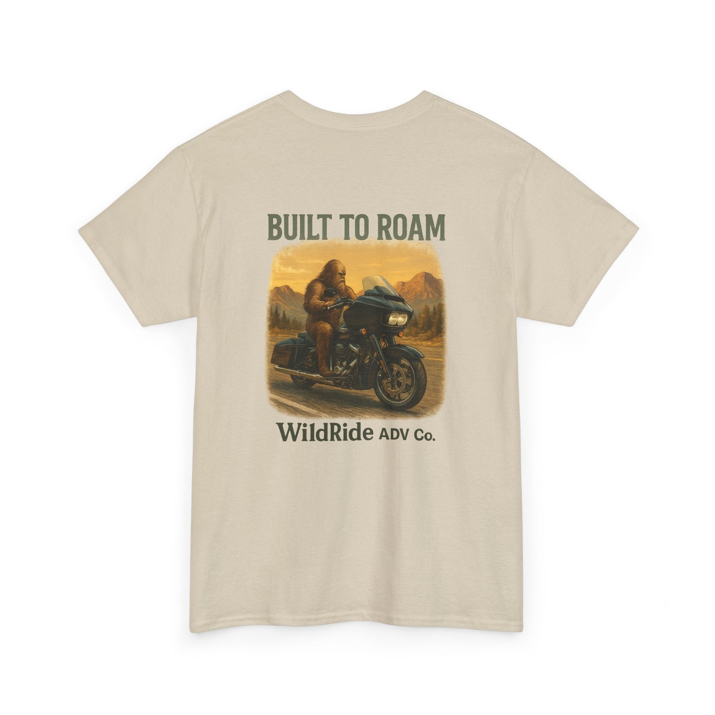 Built to Roam Tee, Motorcycle Graphic Tee