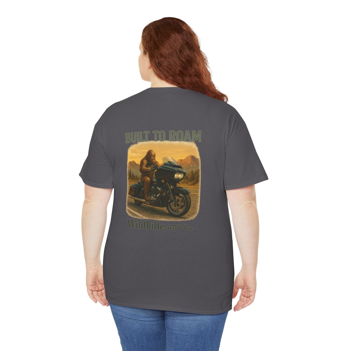 Built to Roam Tee, Motorcycle Graphic Tee