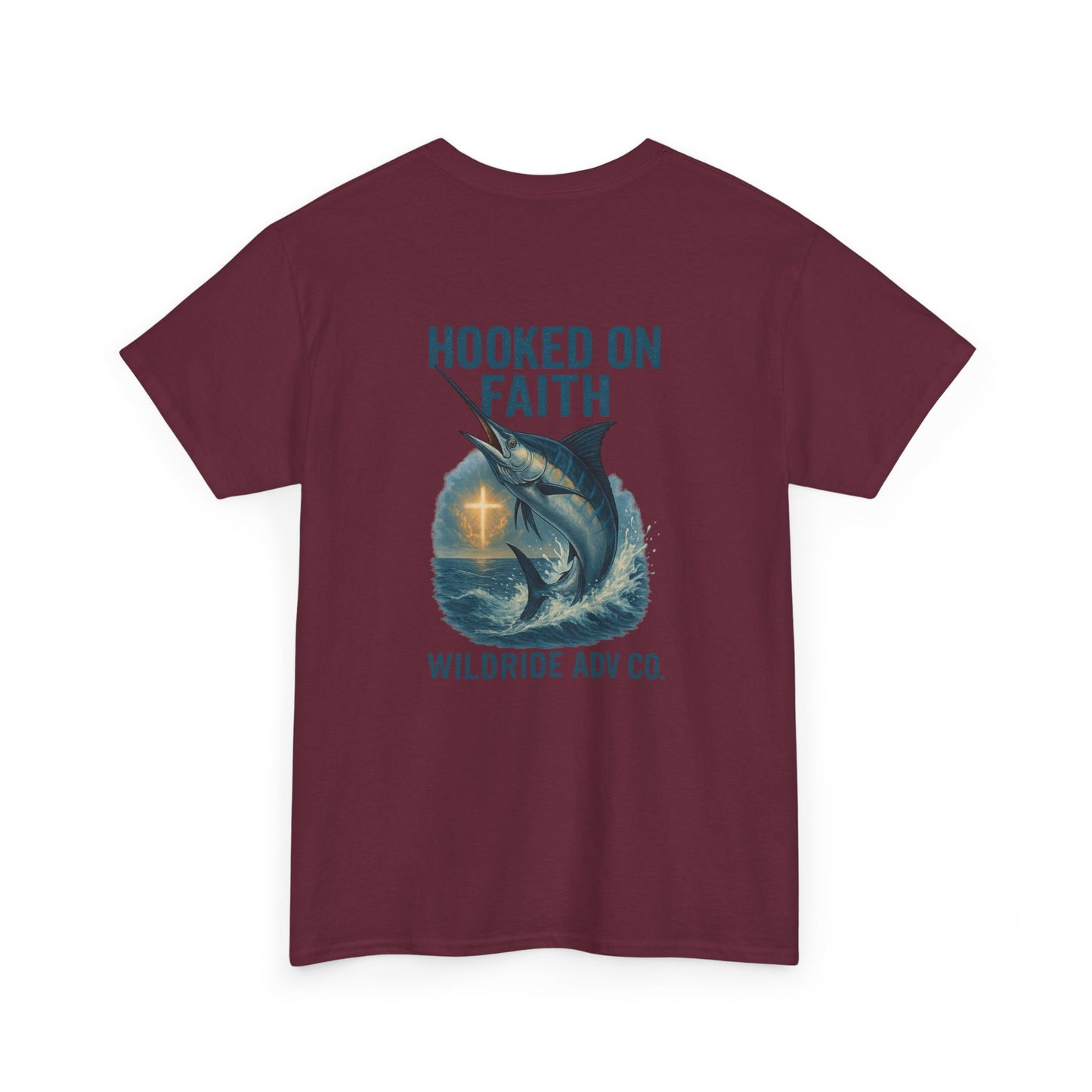 Hooked on Faith Marlin Fishing Tee
