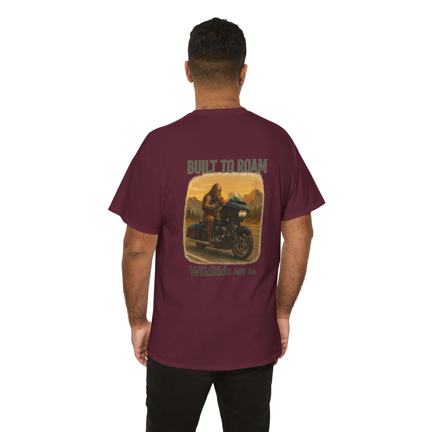 Built to Roam Tee, Motorcycle Graphic Tee