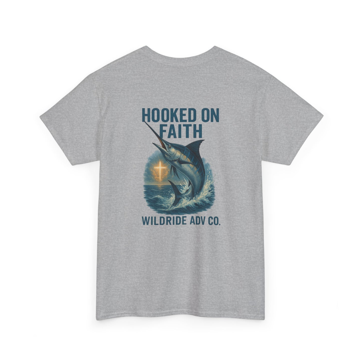 Hooked on Faith Marlin Fishing Tee