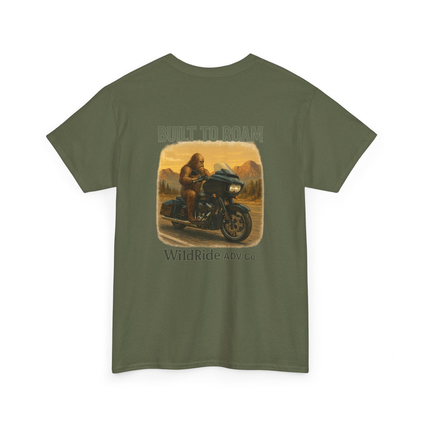 Built to Roam Tee, Motorcycle Graphic Tee