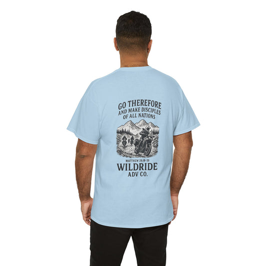 Go and Make Disciples, Motivational Christian Tee