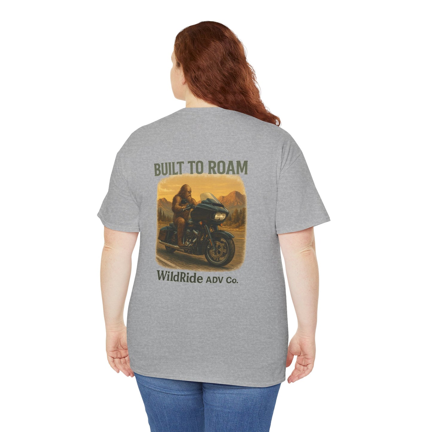 Built to Roam Tee, Motorcycle Graphic Tee