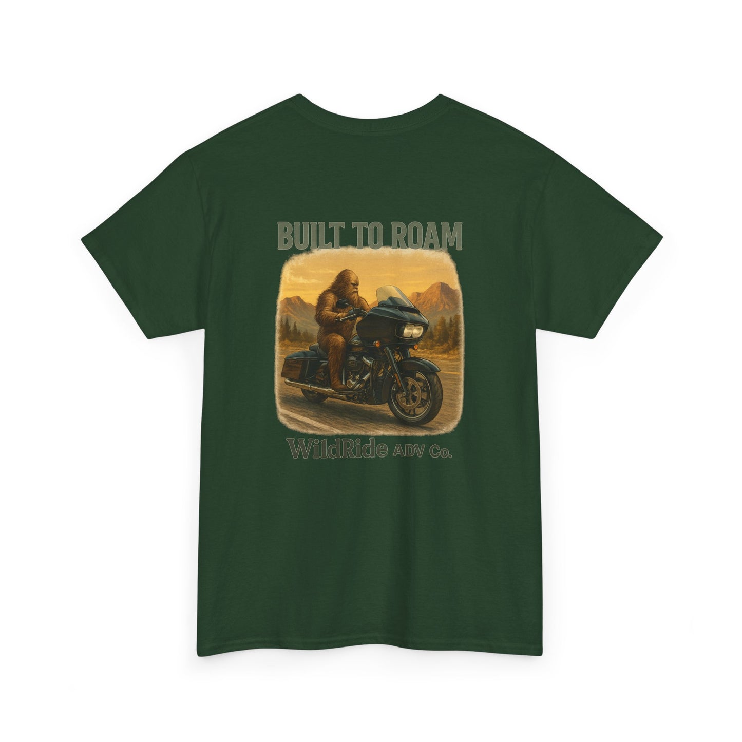 Built to Roam Tee, Motorcycle Graphic Tee