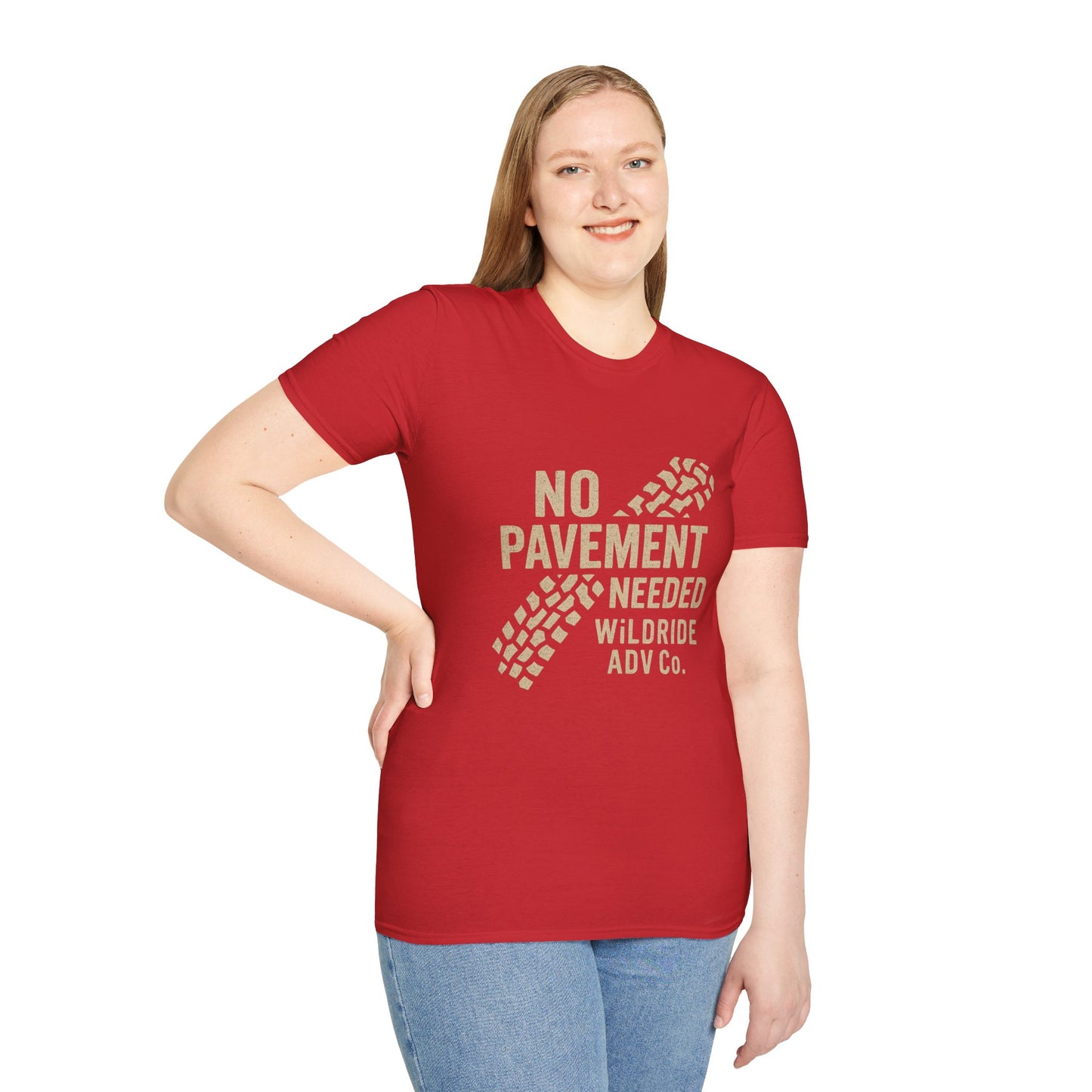 No Pavement Needed Softstyle T-Shirt