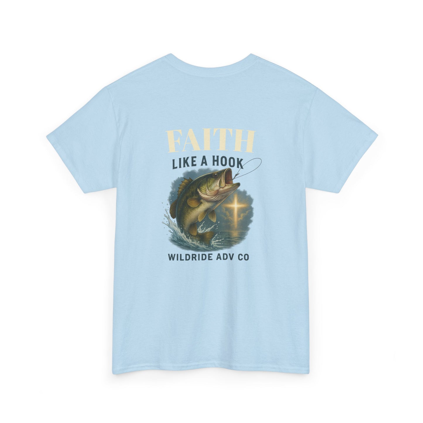 Faith Like a Hook - Bass Fishing Tee,