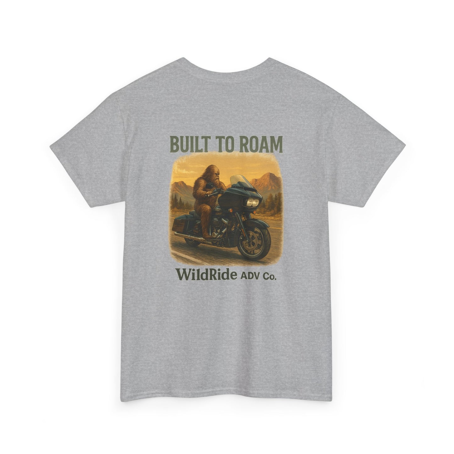 Built to Roam Tee, Motorcycle Graphic Tee