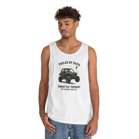 Tank Top - Fueled by Faith, Off-Roading Enthusiasts
