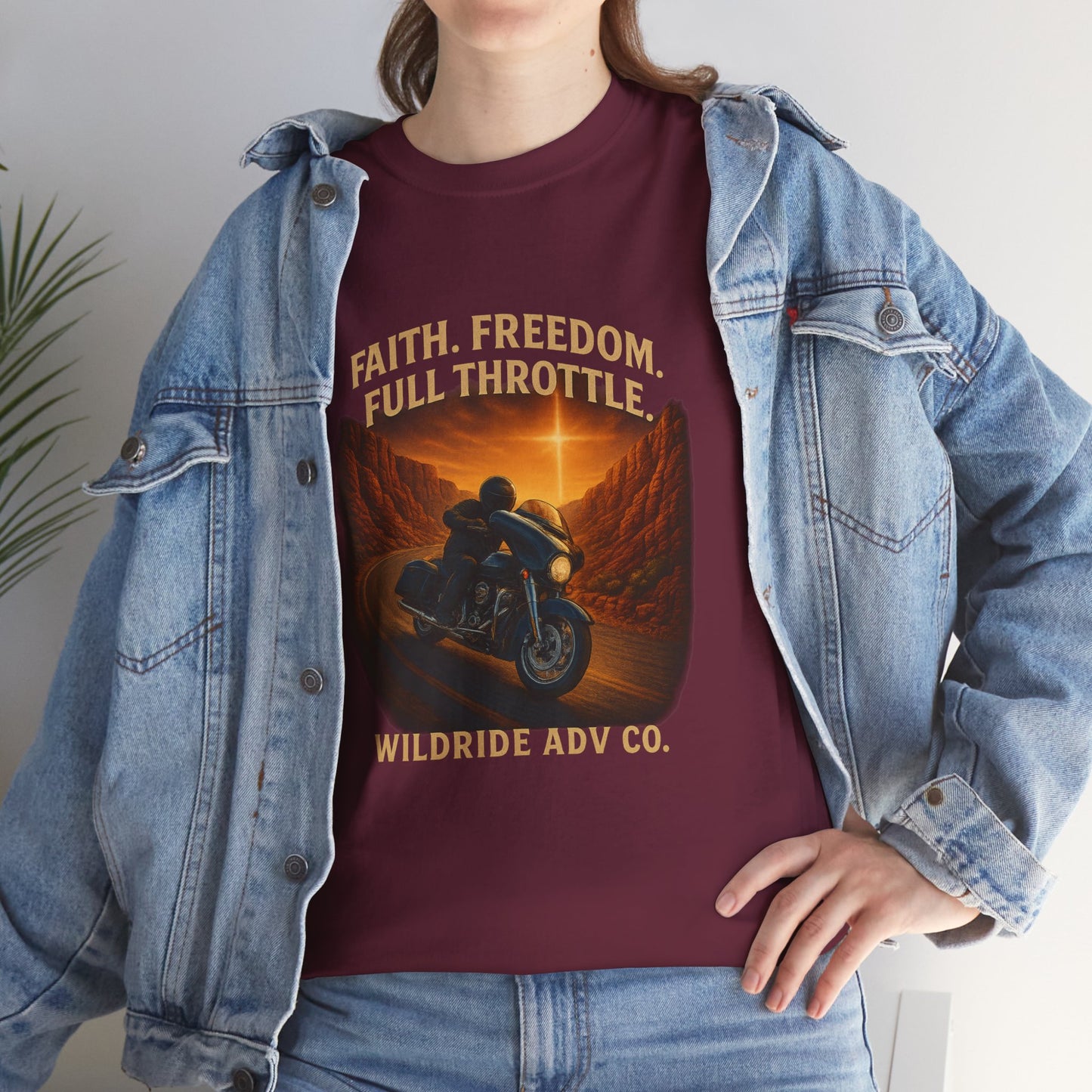Freedom Rider Tee - Faith & Freedom Design