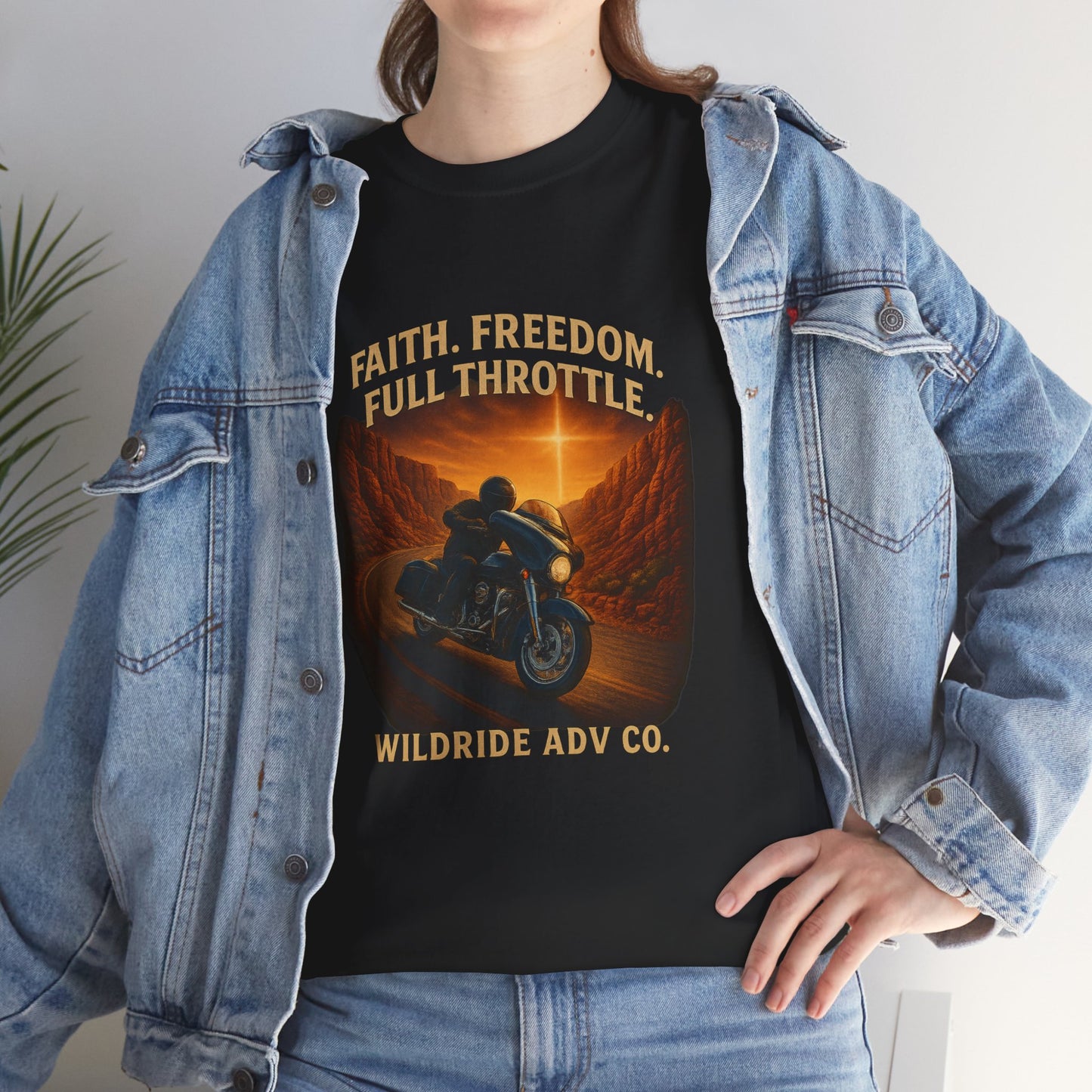 Freedom Rider Tee - Faith & Freedom Design
