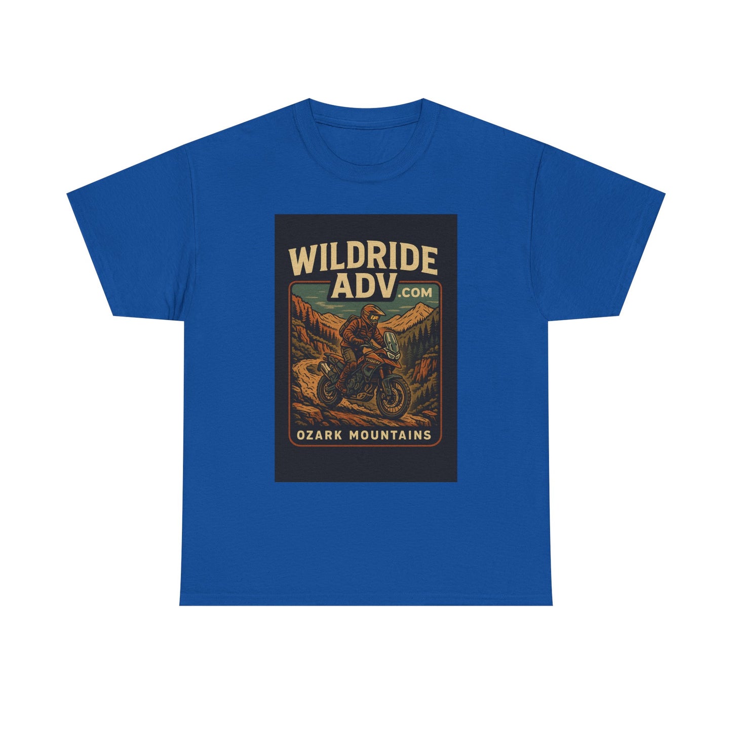 Vintage Adventure Tee - Wildride ADV Ozark Mountains, Limited Edition