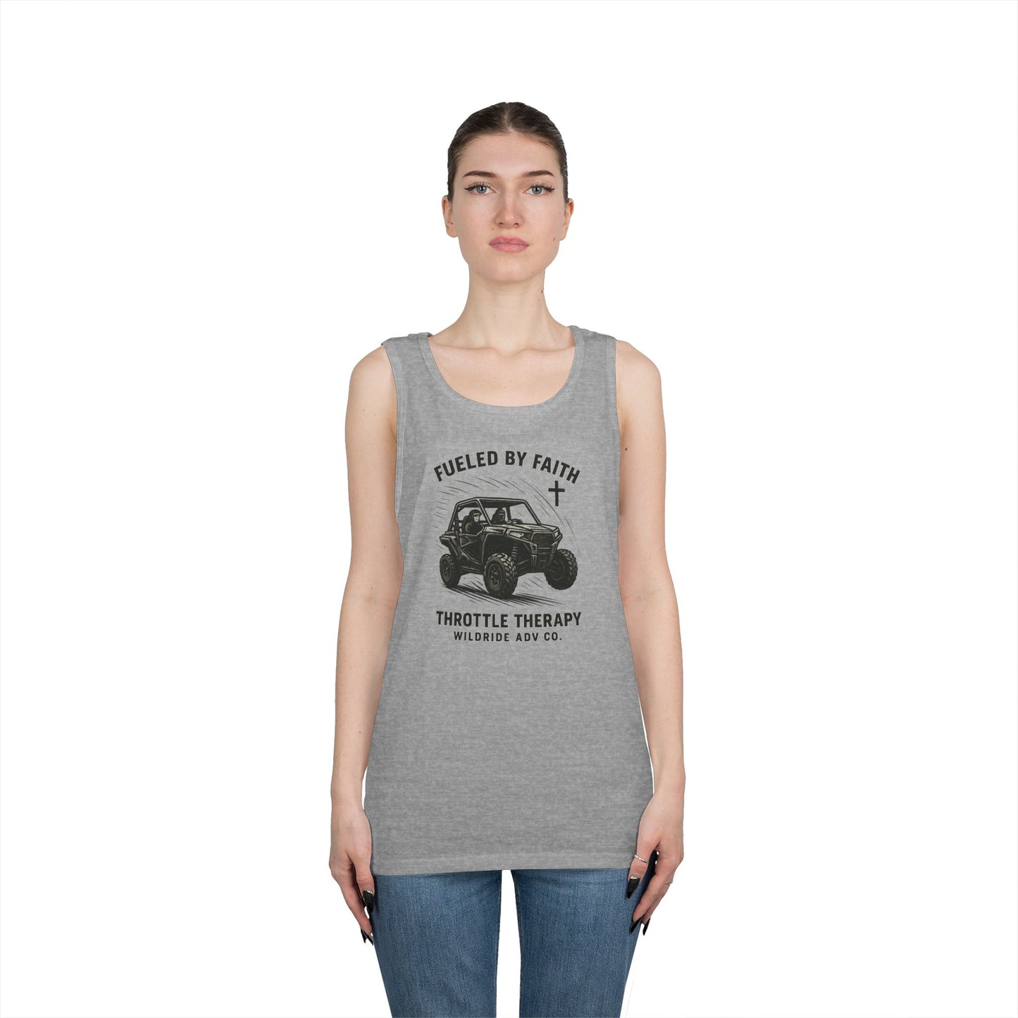 Tank Top - Fueled by Faith, Off-Roading Enthusiasts