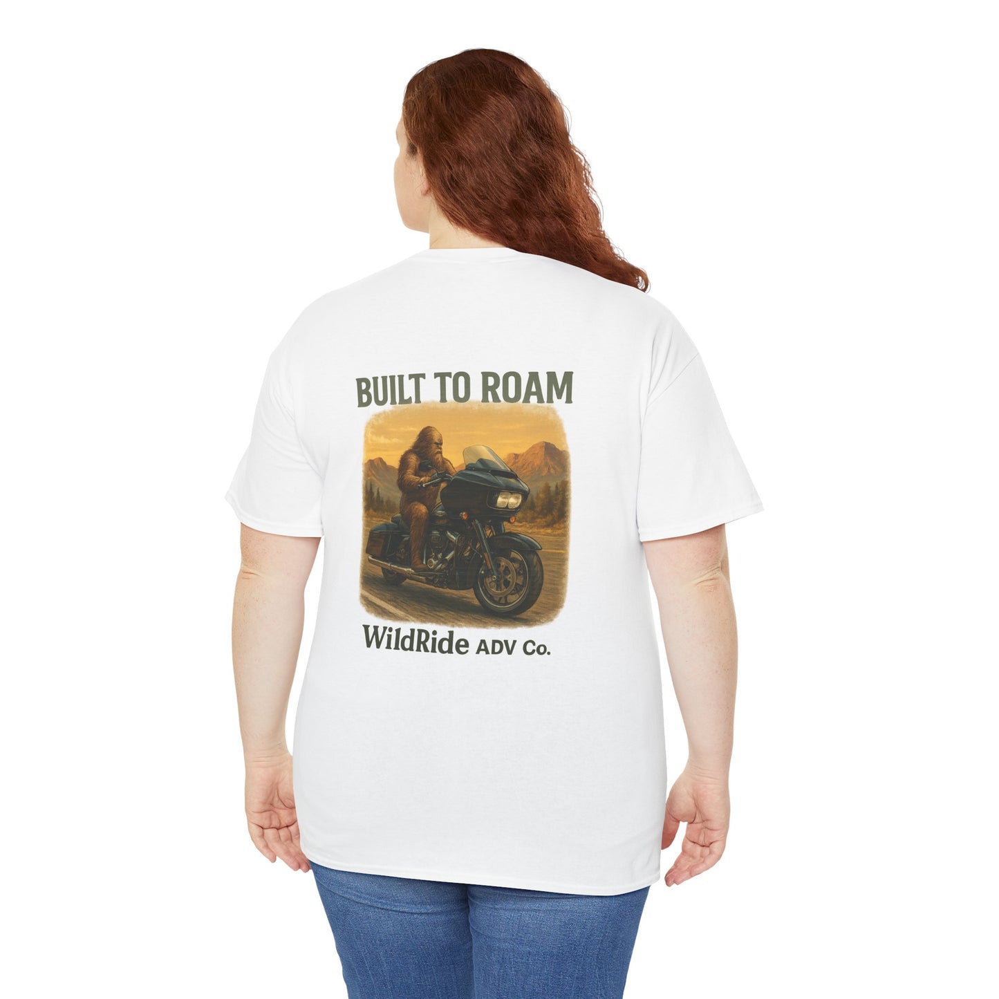 Built to Roam Tee, Motorcycle Graphic Tee