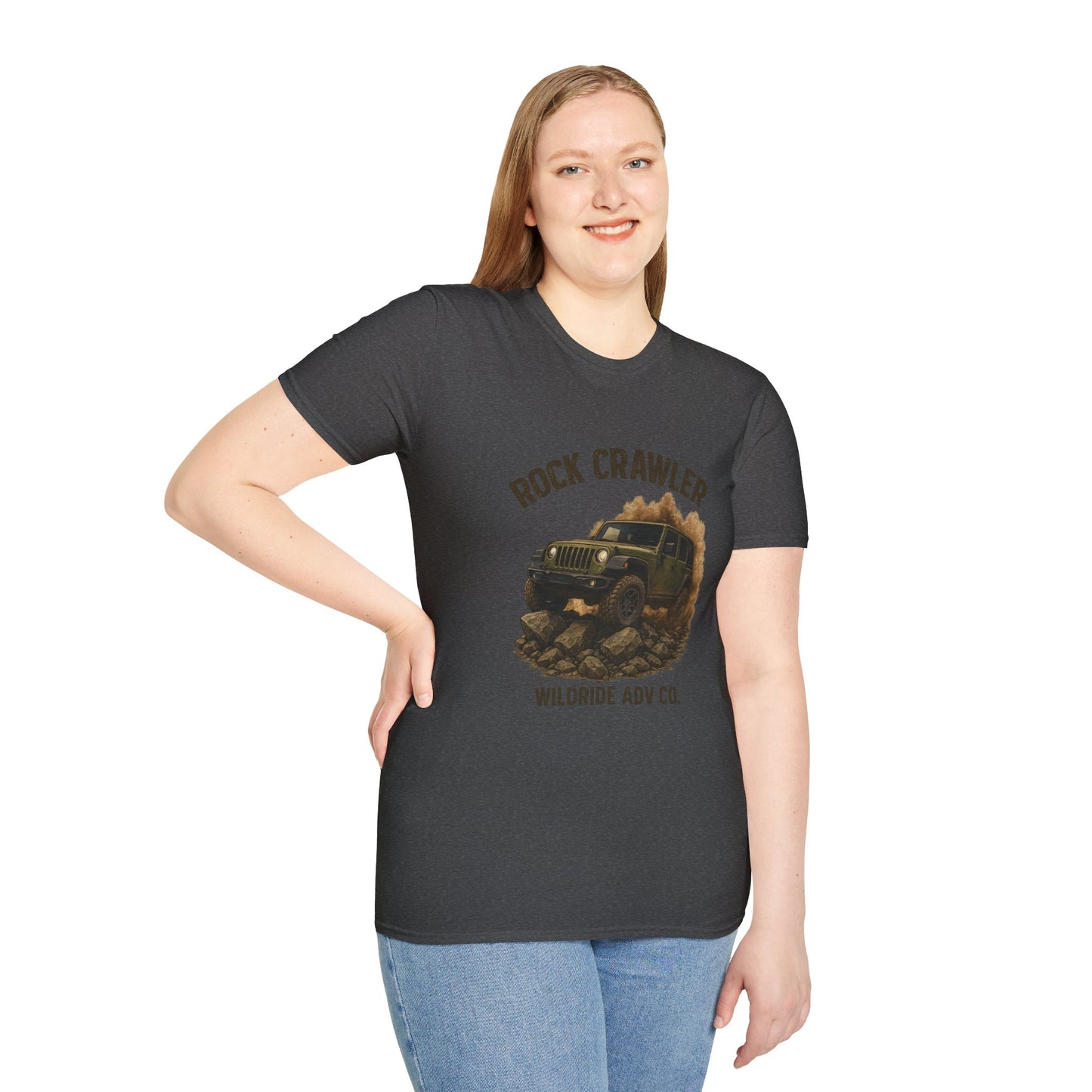 T-Shirt - Rock Crawler Jeep Design - WildRide ADV Co