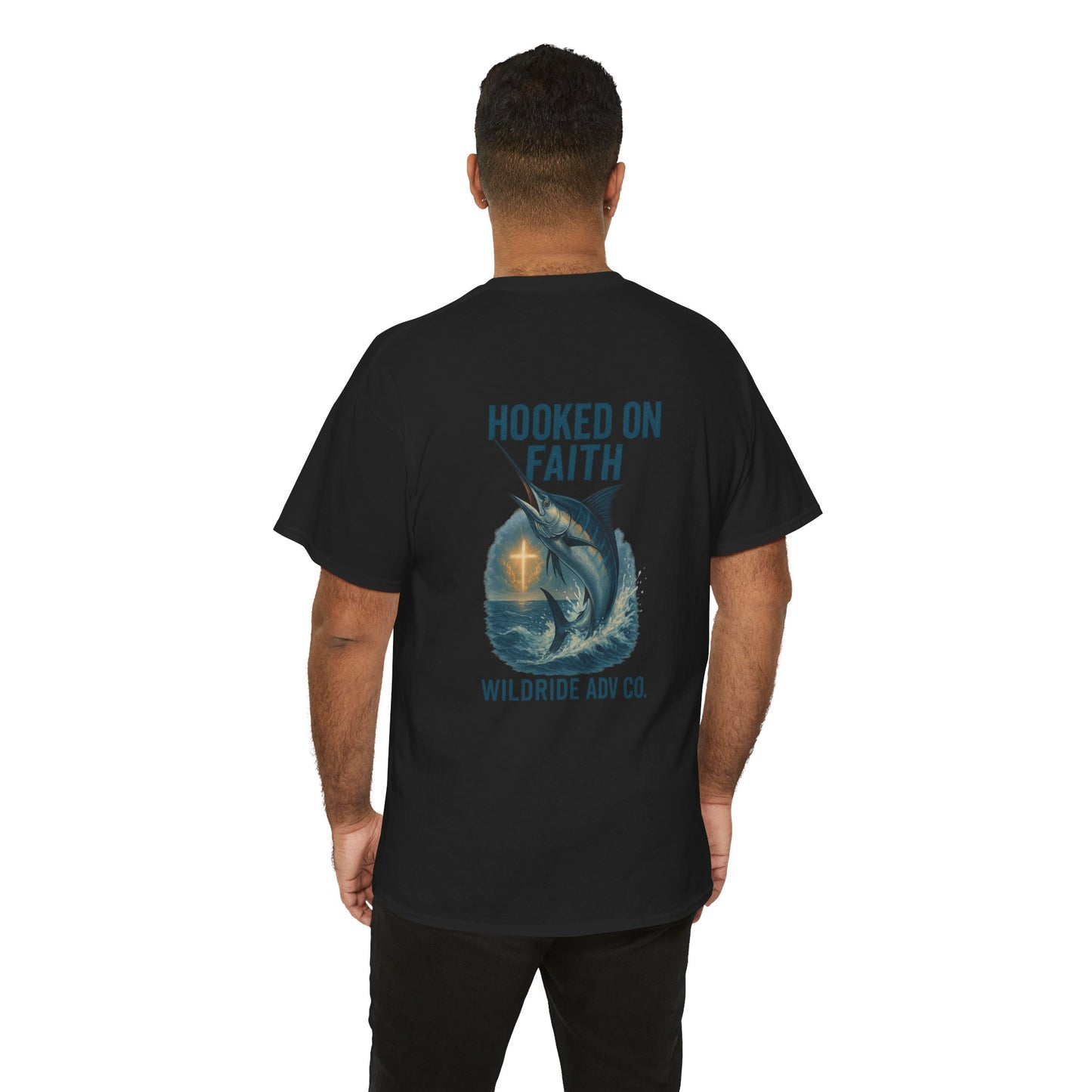 Hooked on Faith Marlin Fishing Tee
