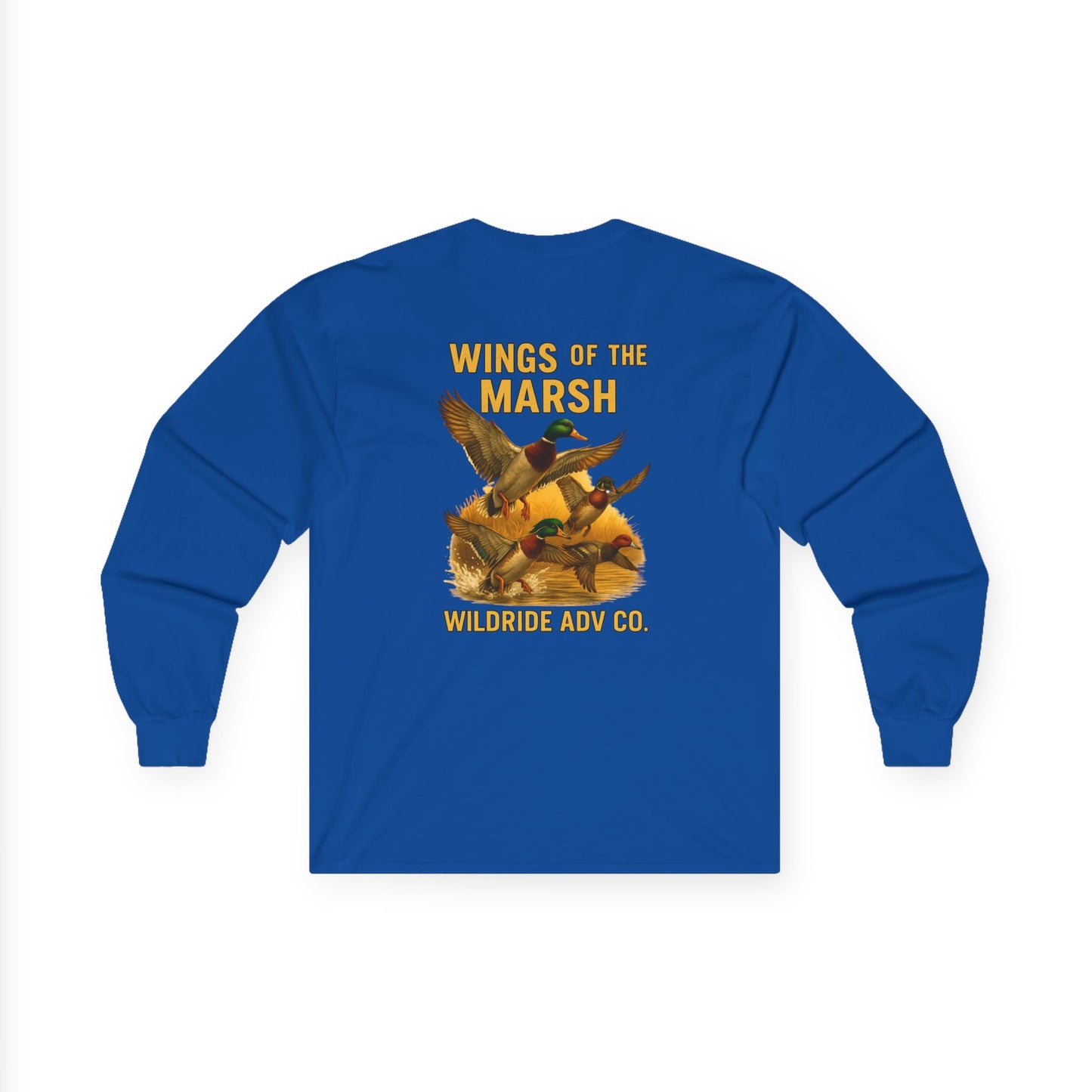 Wings of the Marsh Long Sleeve Tee, Wildlife Adventure Wear