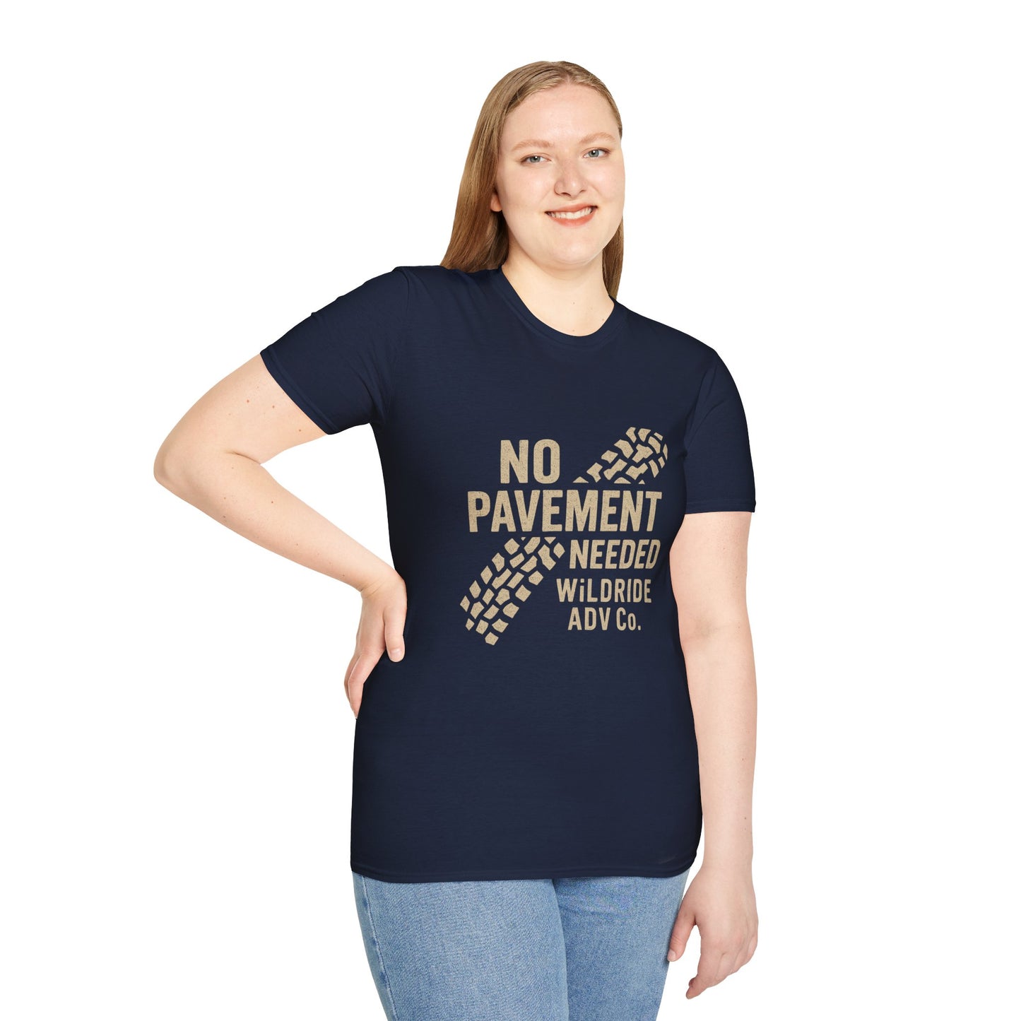 No Pavement Needed Softstyle T-Shirt