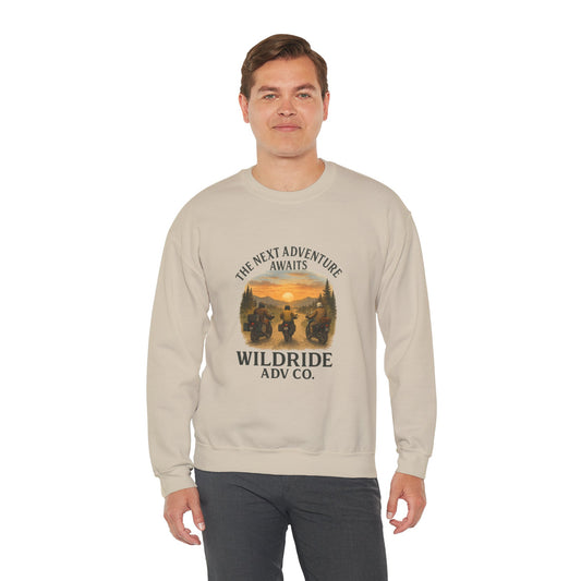 The Next Adventure Awaits Crewneck Sweatshirt