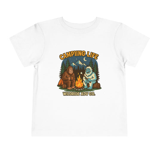 Camping Life Toddler Short Sleeve Tee