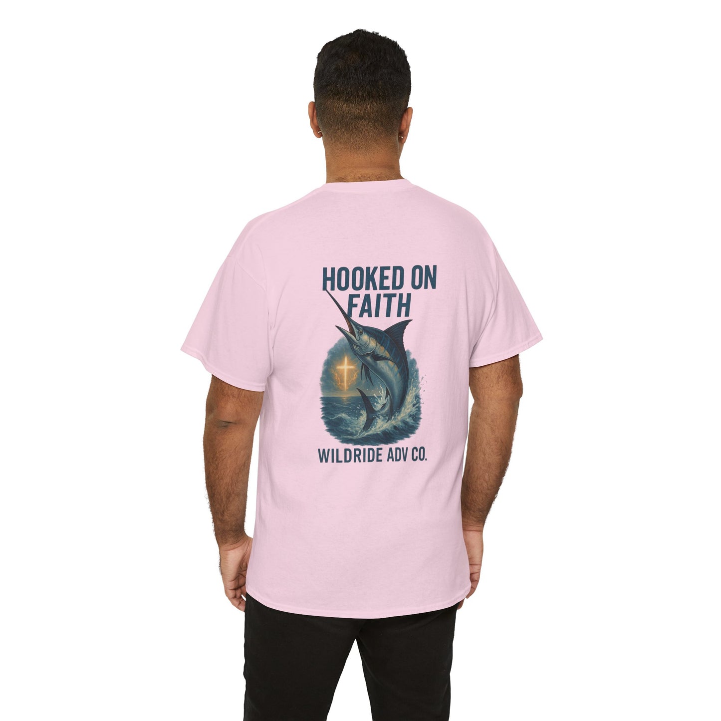 Hooked on Faith Marlin Fishing Tee