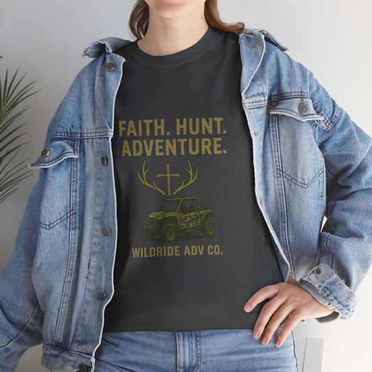 Faith. Hunt. Adventure. UTV Graphic Tee