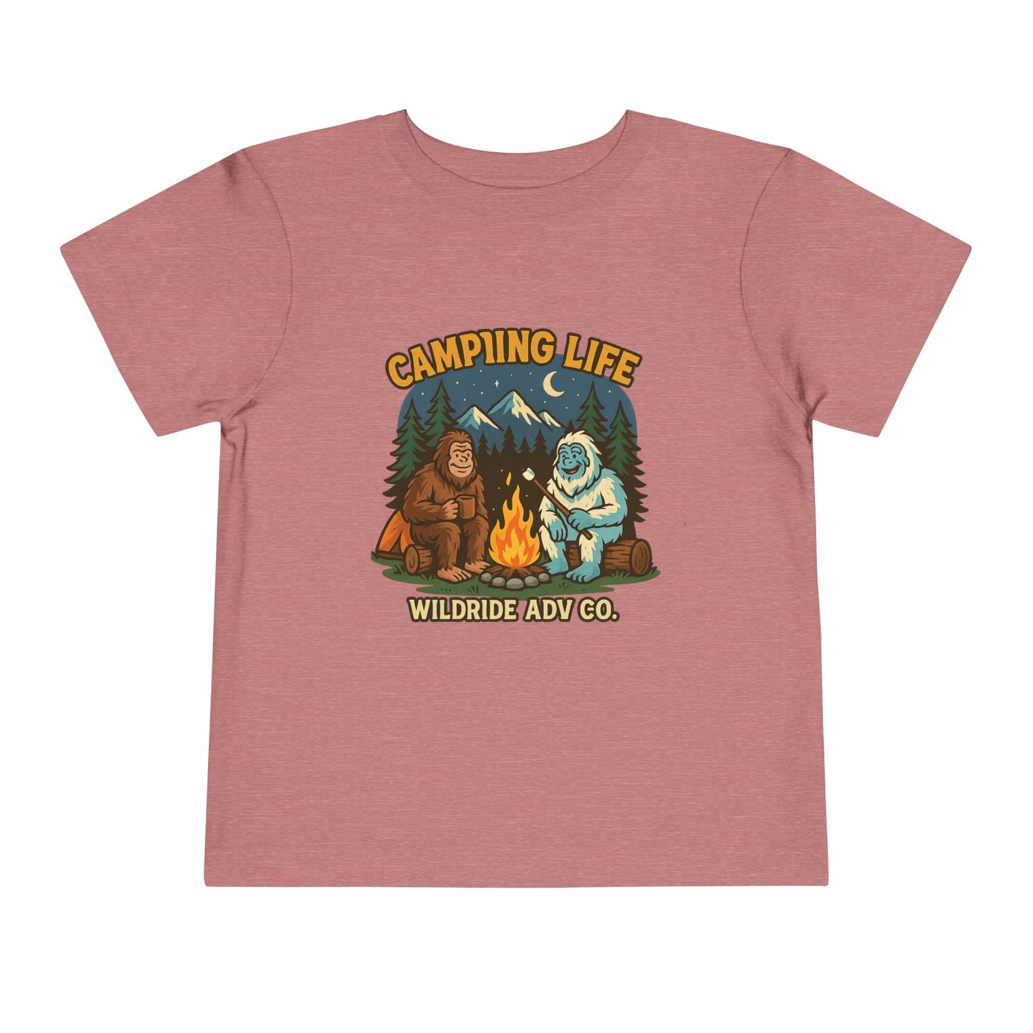 Camping Life Toddler Short Sleeve Tee