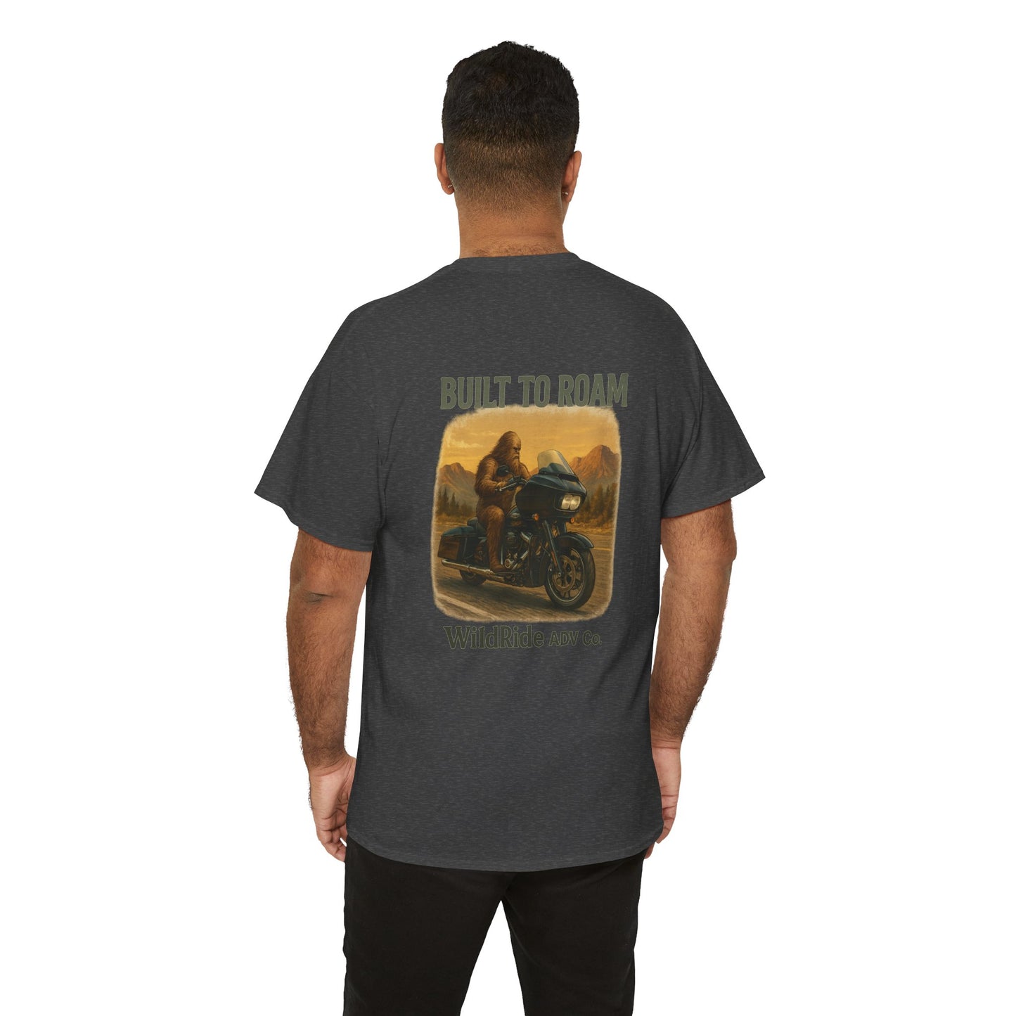 Built to Roam Tee, Motorcycle Graphic Tee