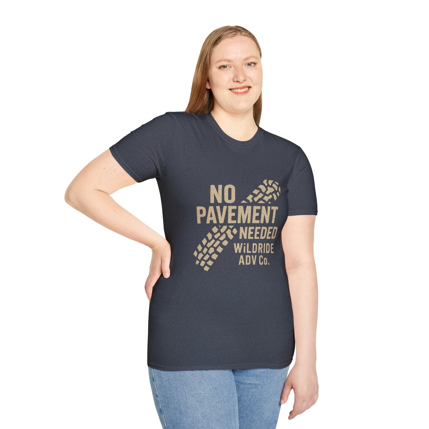 No Pavement Needed Softstyle T-Shirt
