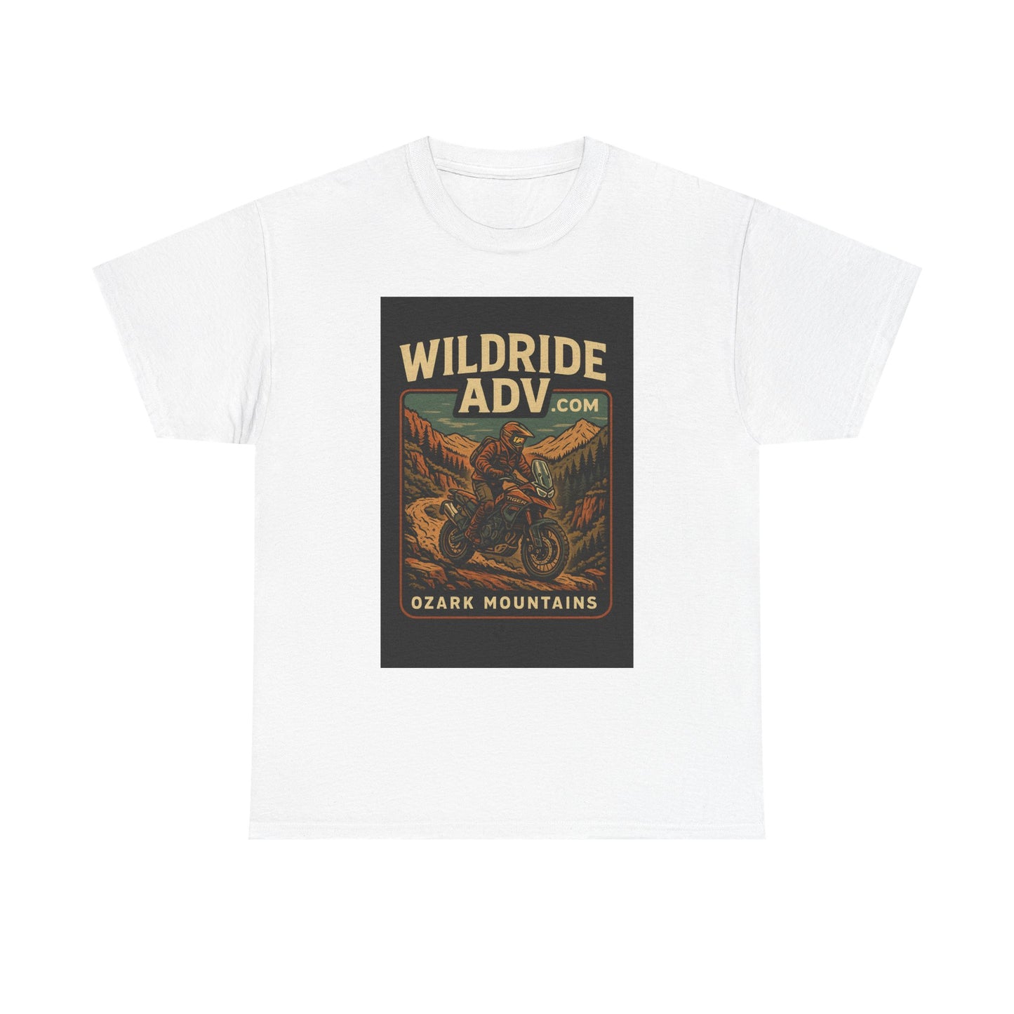 Vintage Adventure Tee - Wildride ADV Ozark Mountains, Limited Edition