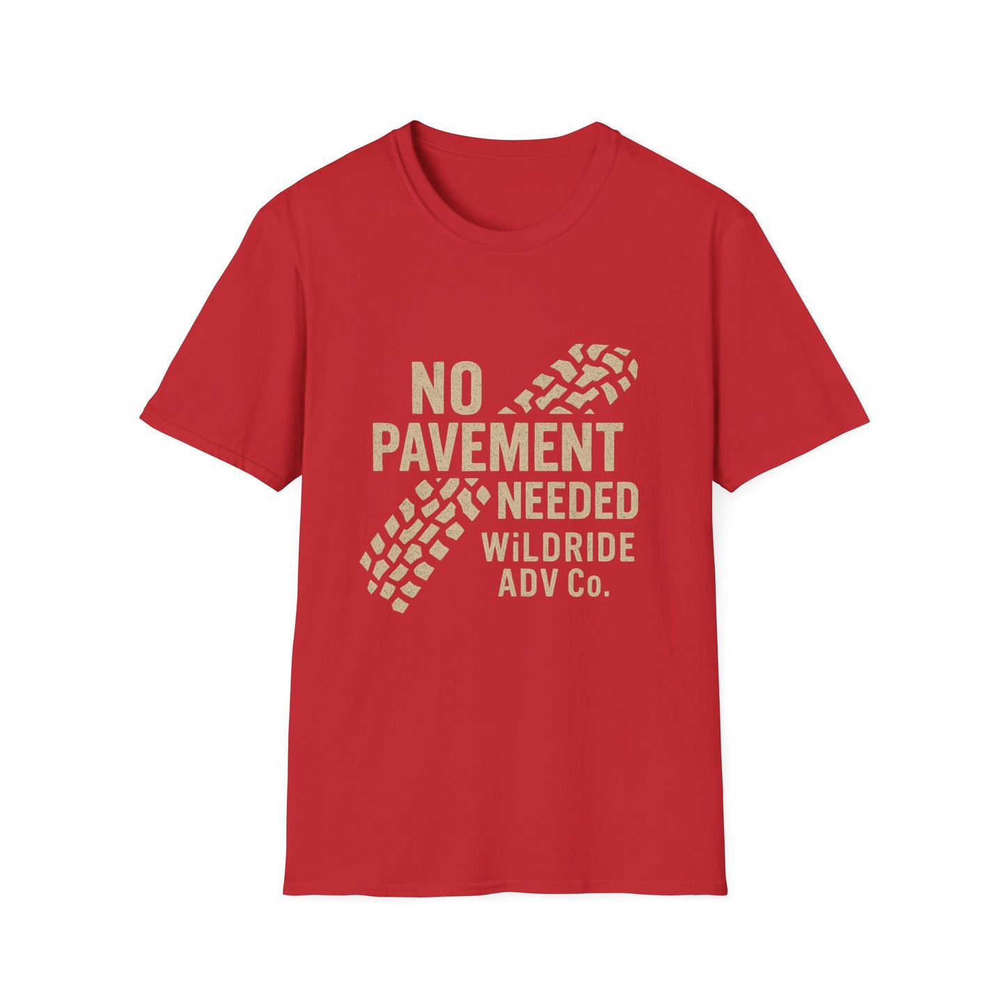 No Pavement Needed Softstyle T-Shirt