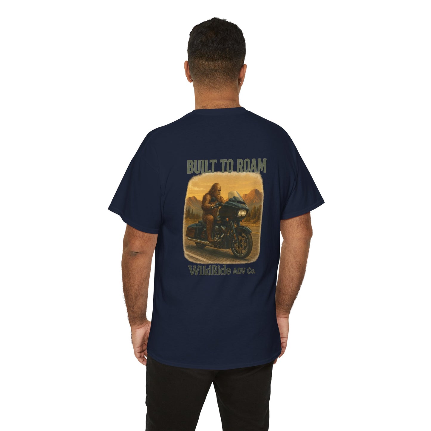 Built to Roam Tee, Motorcycle Graphic Tee