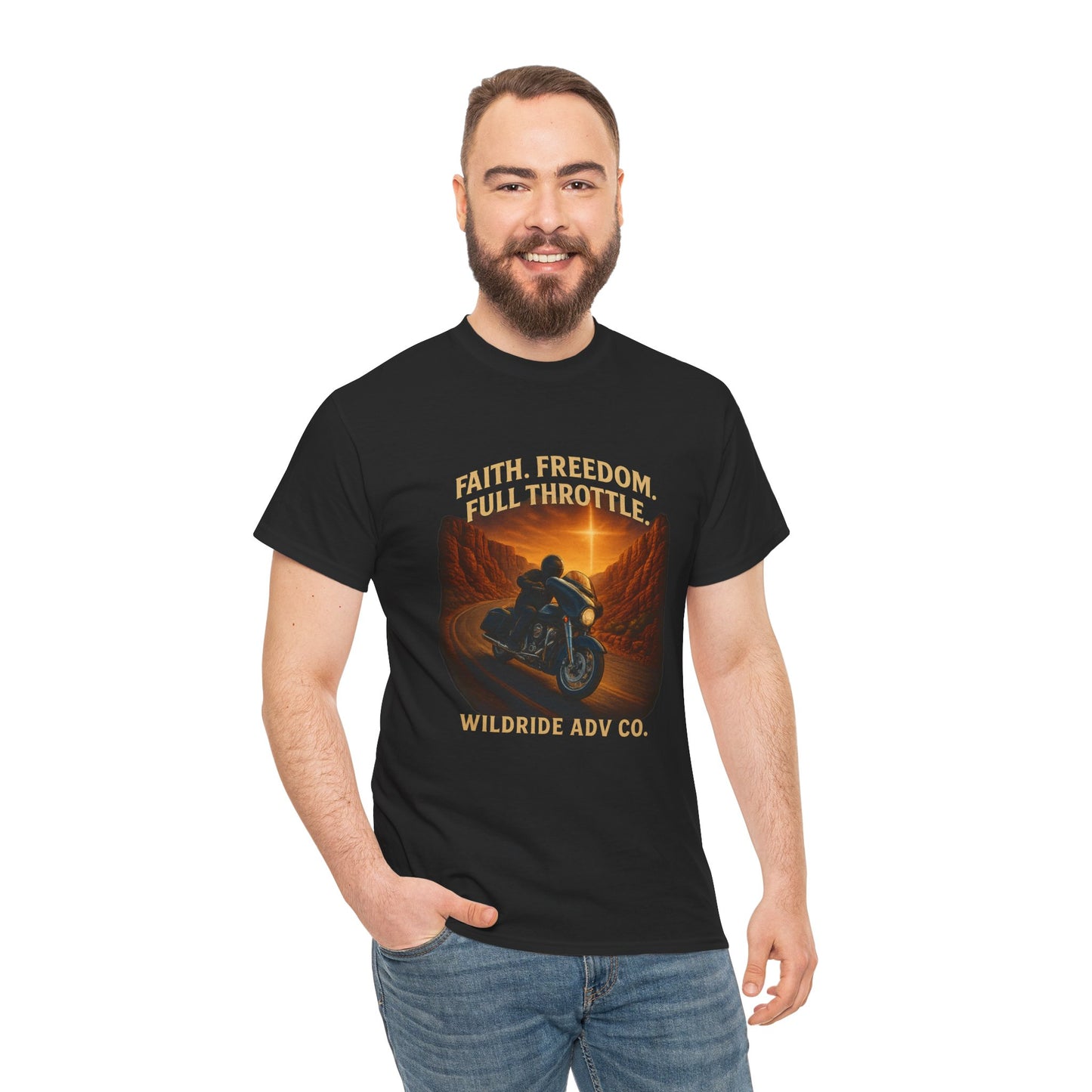 Freedom Rider Tee - Faith & Freedom Design