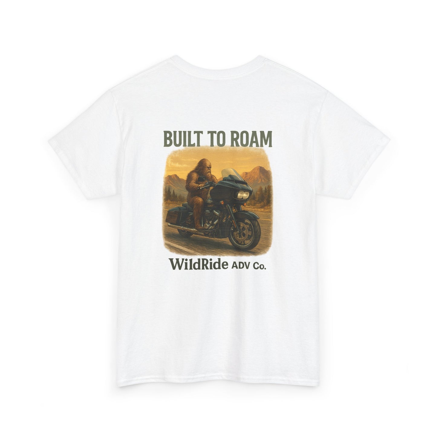 Built to Roam Tee, Motorcycle Graphic Tee