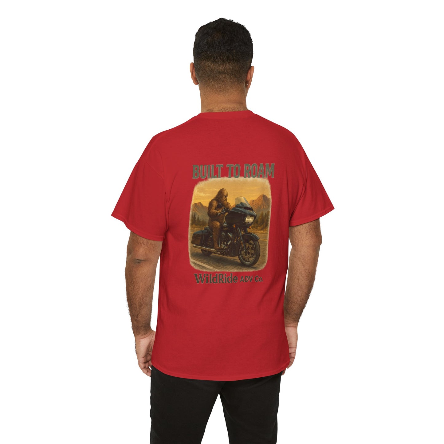 Built to Roam Tee, Motorcycle Graphic Tee