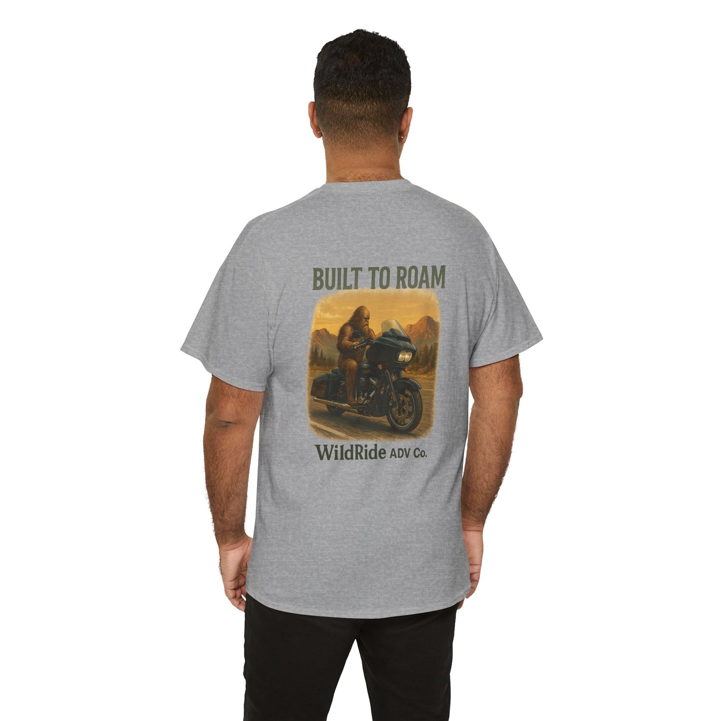 Built to Roam Tee, Motorcycle Graphic Tee