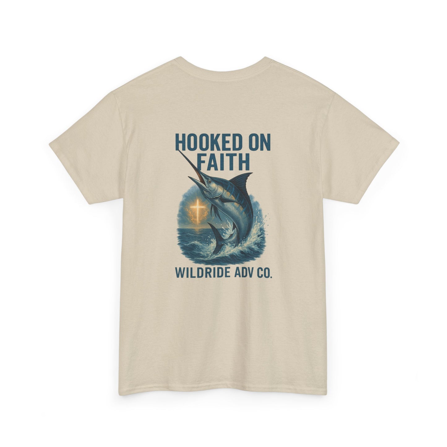 Hooked on Faith Marlin Fishing Tee