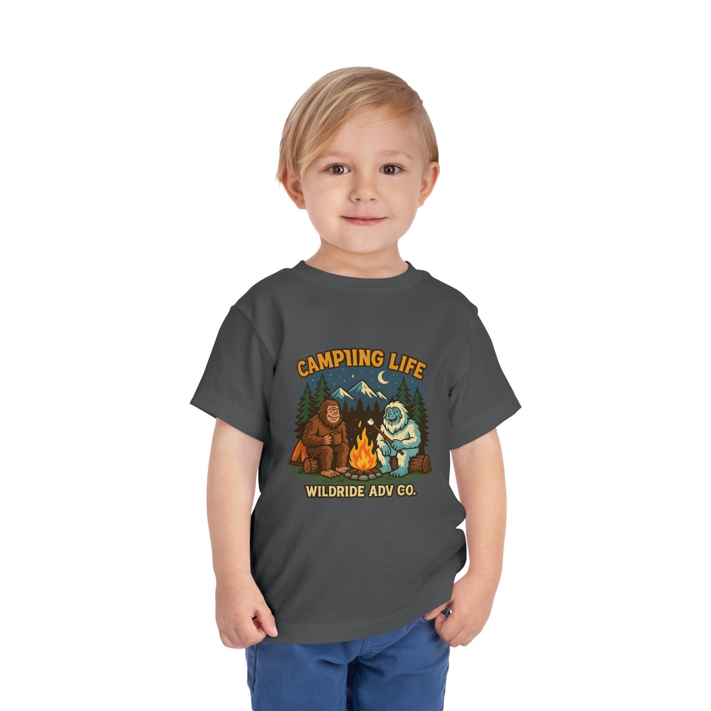 Camping Life Toddler Short Sleeve Tee