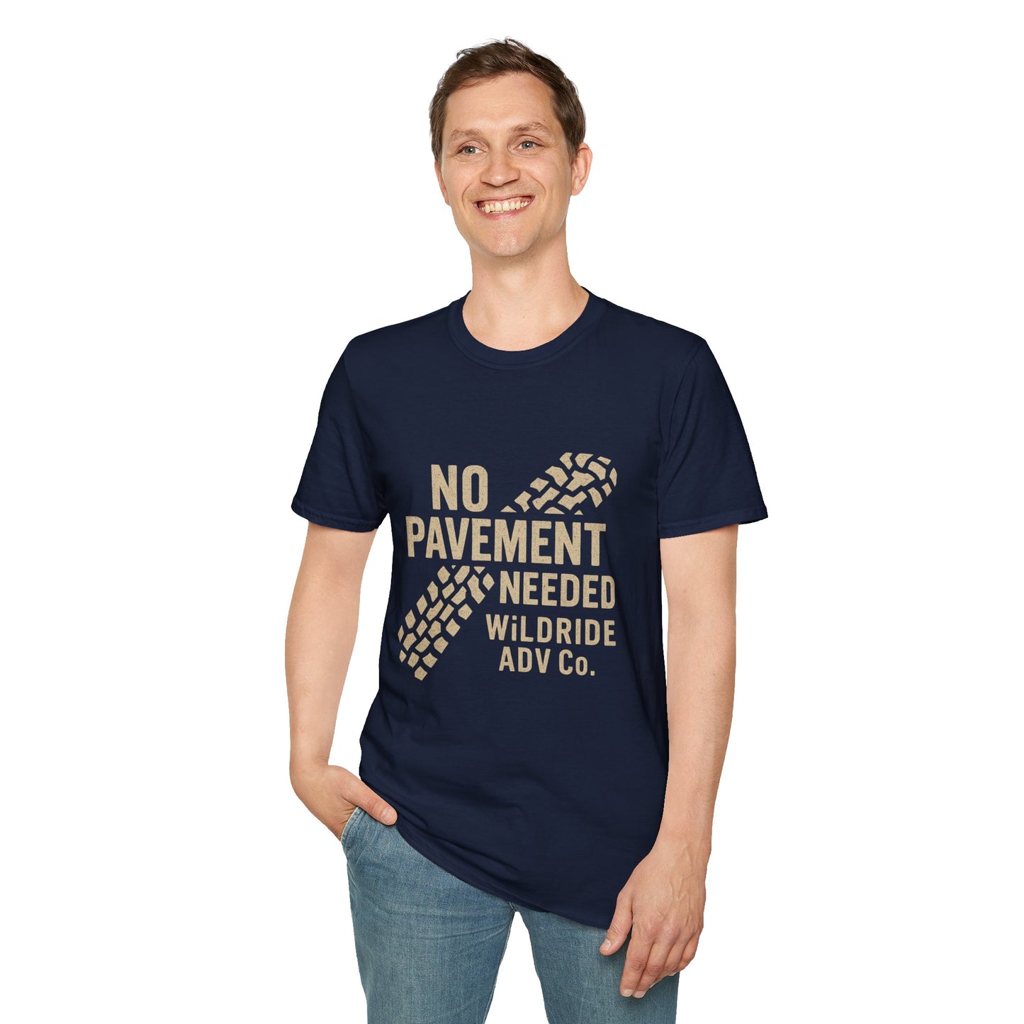 No Pavement Needed Softstyle T-Shirt
