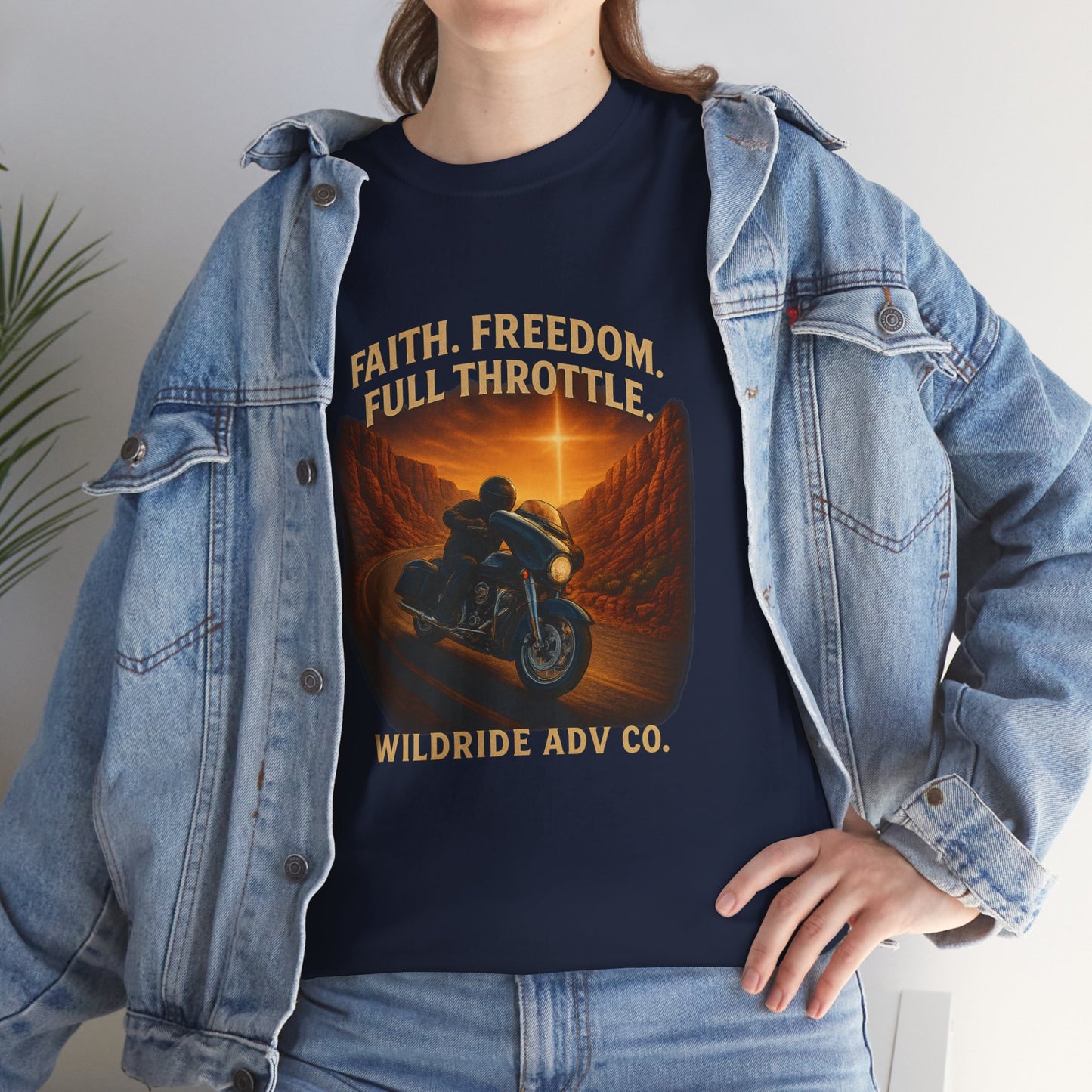 Freedom Rider Tee - Faith & Freedom Design