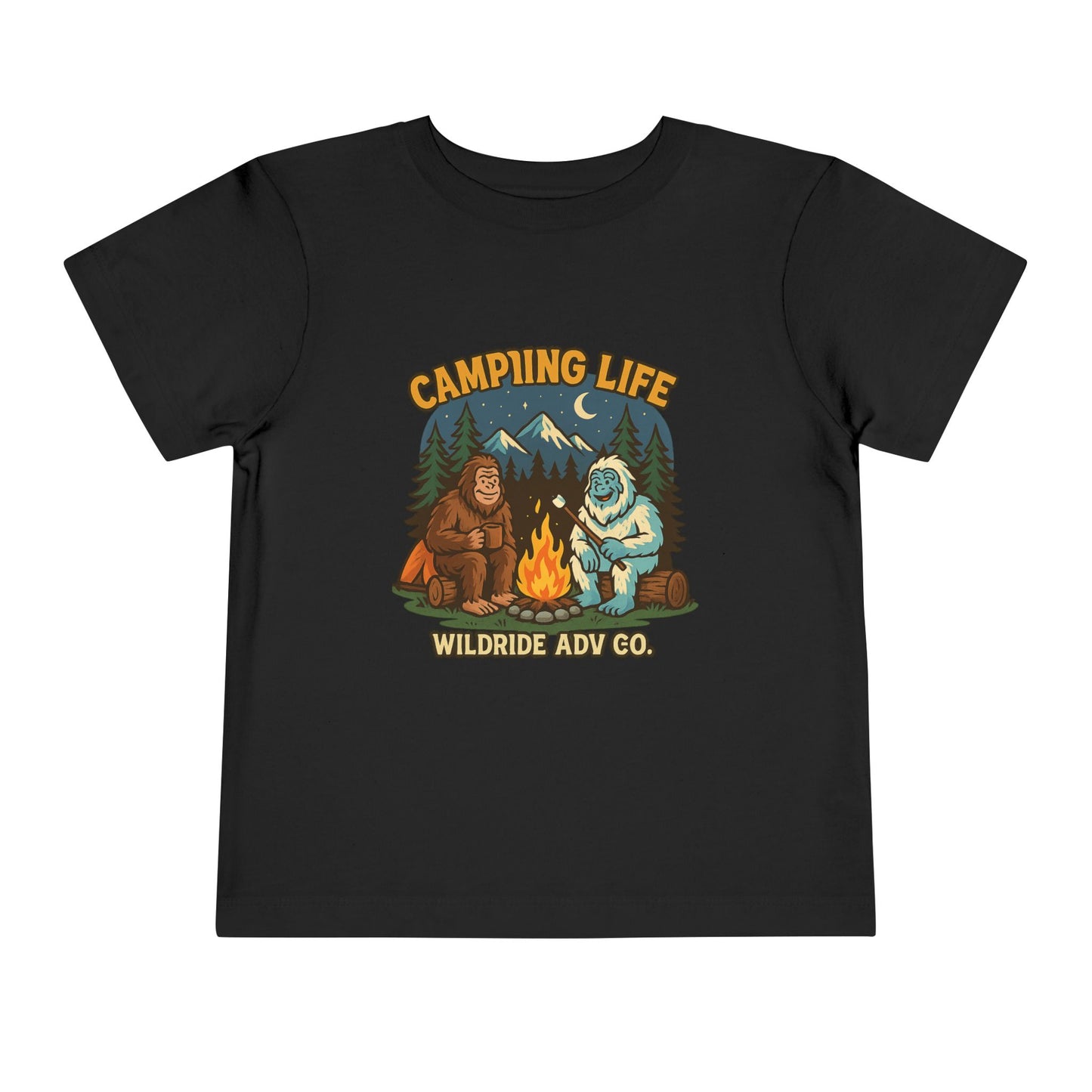Camping Life Toddler Short Sleeve Tee
