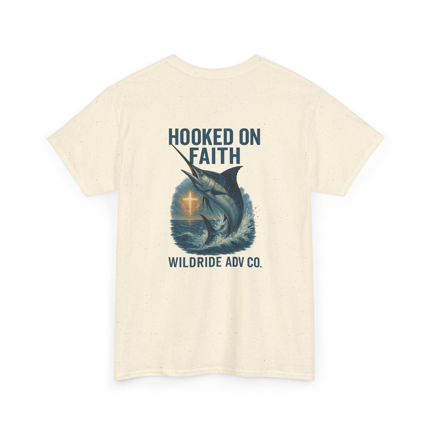 Hooked on Faith Marlin Fishing Tee